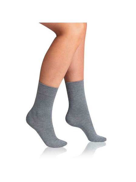 Bellinda BAMBUS LADIES COMFORT SOCKS - Női bambusz zokni - szürke
