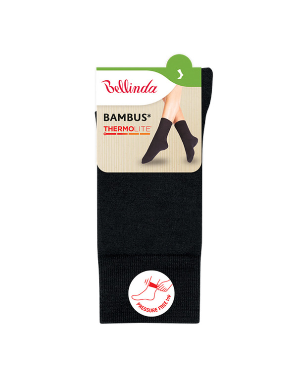 Bellinda BAMBUS THERMOLITE SOCKS - Női thermolite zokni - fekete