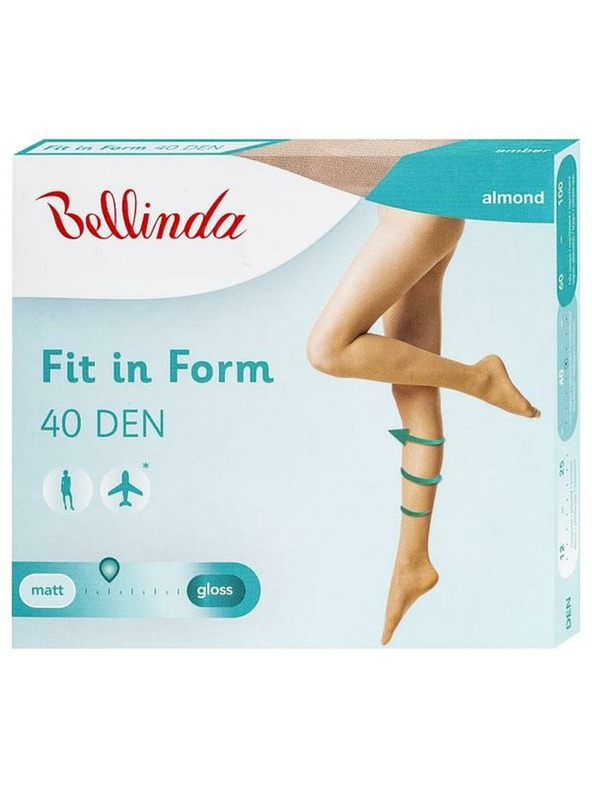 Bellinda FIT IN FORM 40 DEN - Harisnya fáradt lábakhoz - mandula