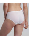Playtex PLAYTEX RCS FLOWER ELEGANCE MIDI BRIEF - Női csipkés alsónadrág - fehér