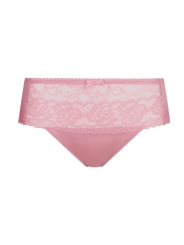 Playtex PLAYTEX RCS FLOWER ELEGANCE MIDI BRIEF - Női csipkés alsónadrág - rózsaszín