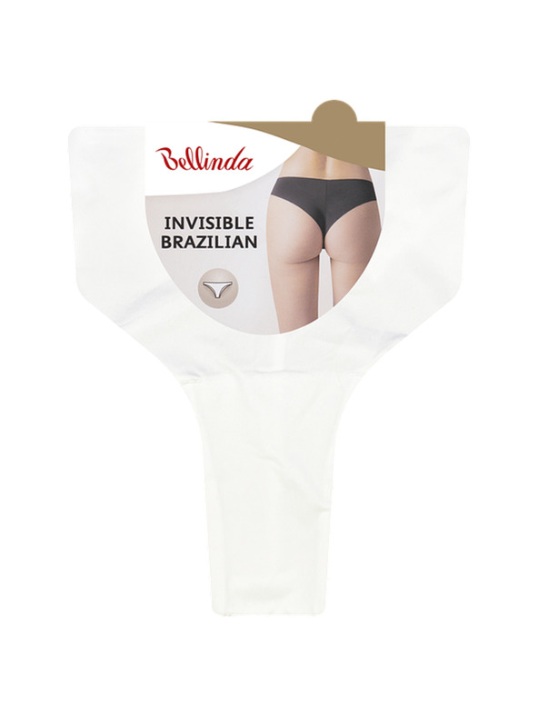 Bellinda INVISIBLE BRAZILIAN - Női varrásmentes alsónadrág - fehér