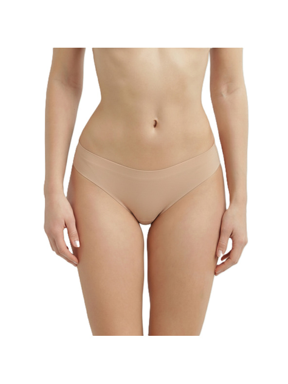 Bellinda INVISIBLE BRAZILIAN - Női varrásmentes alsónadrág - testszín