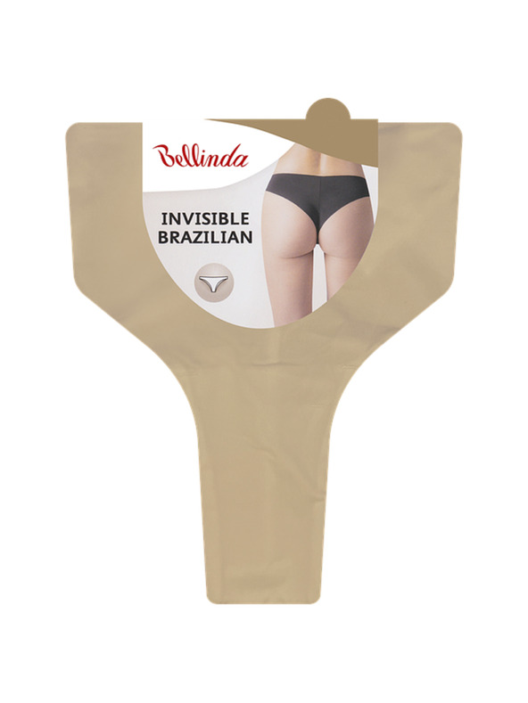 Bellinda INVISIBLE BRAZILIAN - Női varrásmentes alsónadrág - testszín