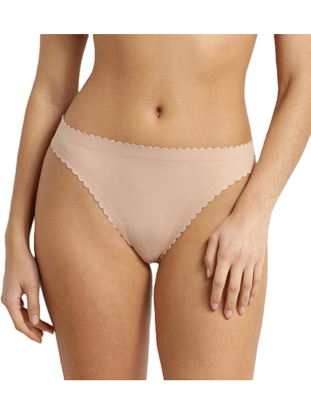 DIM DIM BODY TOUCH DAILY STRING - Női varrásmentes alsónadrág - testszín