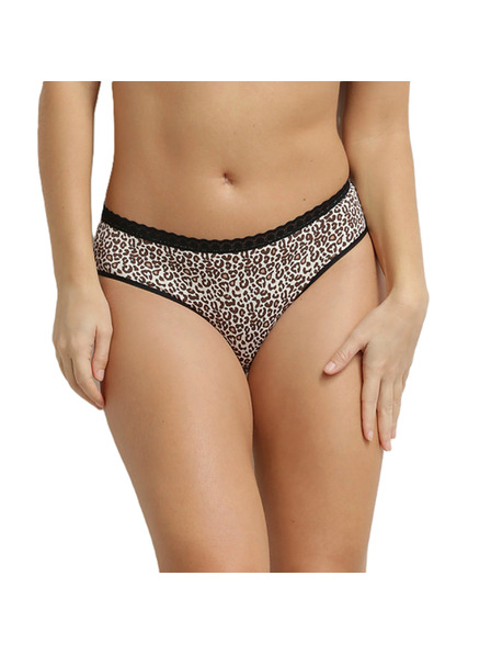 DIM DIM DAILY MICRO SLIP - Női alsónadrág - fekete - fehér