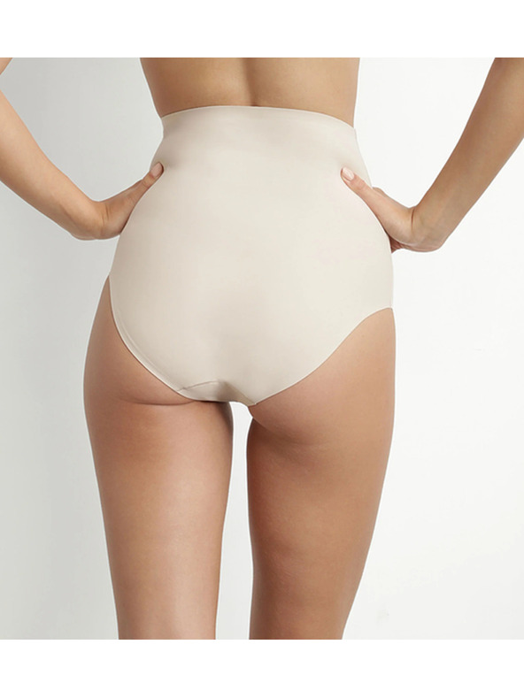 DIM DIM MID WAIST BRIEF - Női formázó magasabb derekú alsónadrág - testszínű