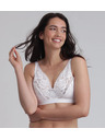 Playtex PLAYTEX RCS WIREFREE BRA - Női nem erősített csipkés melltartó - fehér