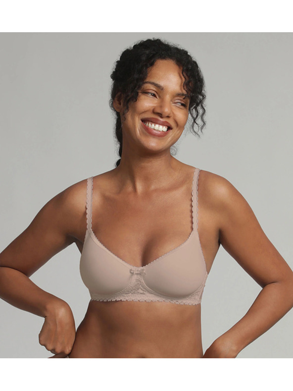 Playtex PLAYTEX RCS WIREFREE PADDED BRA - Női kitöltött melltartó - testszínű