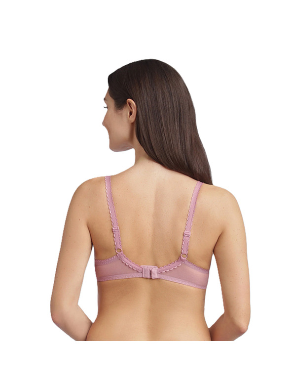 Playtex PLAYTEX RCS FLOWER ELEGANCE UNDERWIRE BRA - Női csipkés elülső záras melltartó - világos kék