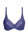 Playtex PLAYTEX RCS FLOWER ELEGANCE UNDERWIRE BRA - Női csipkés elülső záras melltartó - világos kék