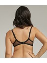 Playtex PLAYTEX RCS FLOWER ELEGANCE UNDERWIRE BRA - Női csipkés elülső záras melltartó - fekete
