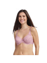 Playtex PLAYTEX RCS FLOWER ELEGANCE UNDERWIRE BRA - Női csipkés melltartó merevítővel - rózsaszín