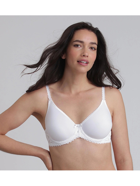 Playtex PLAYTEX RCS UNDERWIRE PADDED BRA - Női melltartó merevítővel - fehér