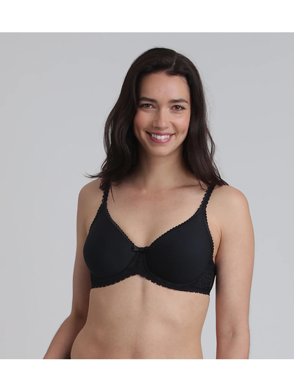 Playtex PLAYTEX RCS UNDERWIRE PADDED BRA - Női melltartó merevítővel - fekete