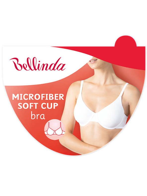 Bellinda MICROFIBRE PADDED BRA - Női párnázott melltartó - testszín
