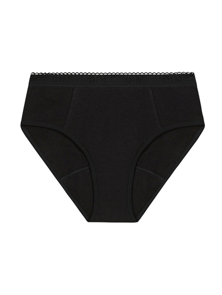 DIM DIM OCS MENSTRUAL KIDS SLIP - Lányos menstruációs alsónadrág - fekete