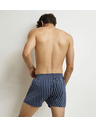 DIM DIM COTTON STRETCH LOOSE BOXER 2x - Férfi laza boxeralsó 2 db - sötét piros - sötét kék