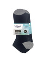 Bellinda SPORT MEN IN-SHOE 3x - Férfi bokambient zokni 3 pár - fekete