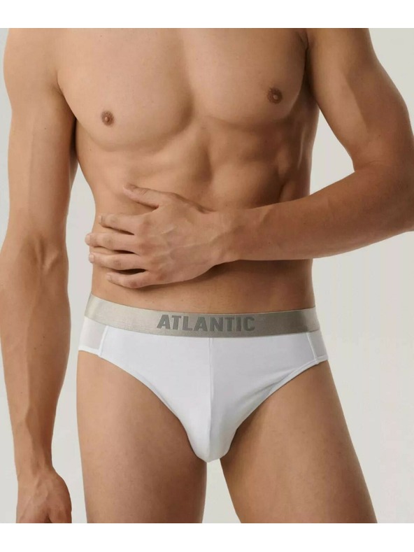 Atlantic Férfi Fitted Boxeralsó ATLANTIC - fehér