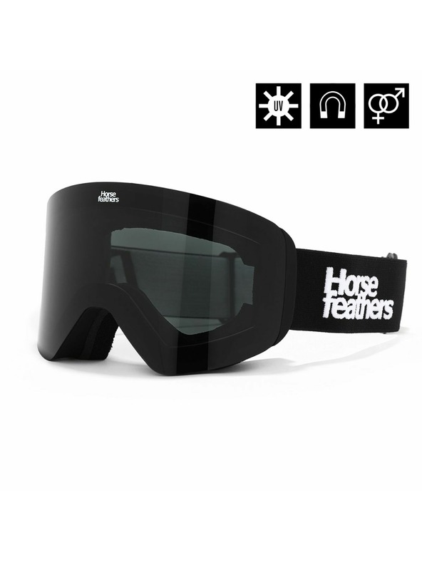 Horsefeathers Snowboard szemüveg Colt - black/smoke