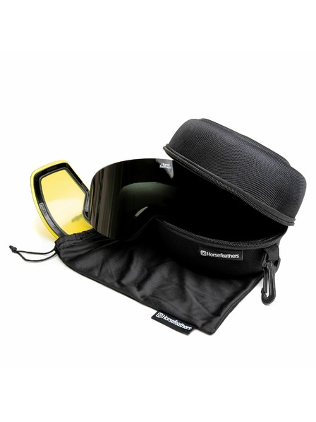 Horsefeathers Snowboard szemüveg Colt - black/smoke