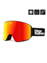 Horsefeathers Snowboard szemüveg Lynx - black/mirror red