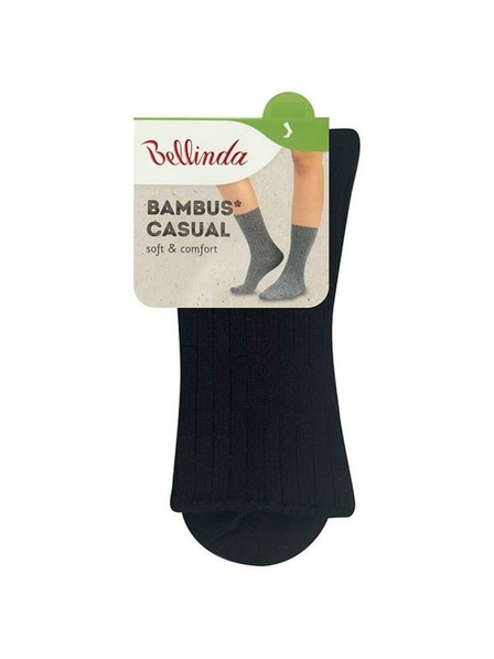 Bellinda BAMBUS CASUAL SOCKS - Téli bambusz zokni - fekete