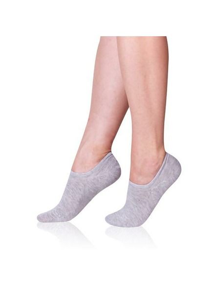Bellinda BAMBUS SNEAKER SOCKS - Női invisible zokni - szürke