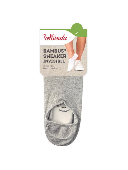 Bellinda BAMBUS SNEAKER SOCKS - Női invisible zokni - szürke