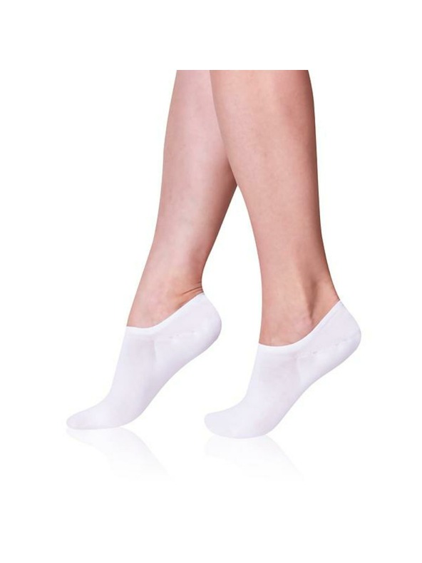 Bellinda BAMBUS SNEAKER SOCKS - Női invisible zokni - fehér
