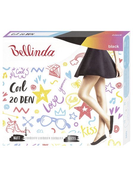 Bellinda COOL 20 DEN - Divatos harisnya - fekete