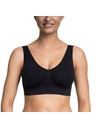 Bellinda EASY BRA - Női drótmentes sport melltartó - fekete