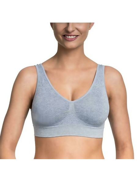 Bellinda EASY BRA - Női drótmentes sport melltartó - szürke