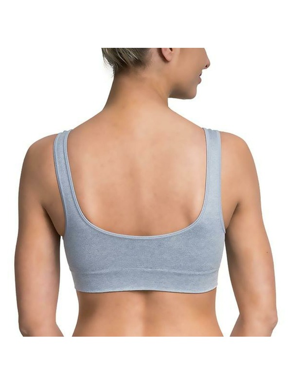 Bellinda EASY BRA - Női drótmentes sport melltartó - szürke
