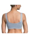 Bellinda EASY BRA - Női drótmentes sport melltartó - szürke