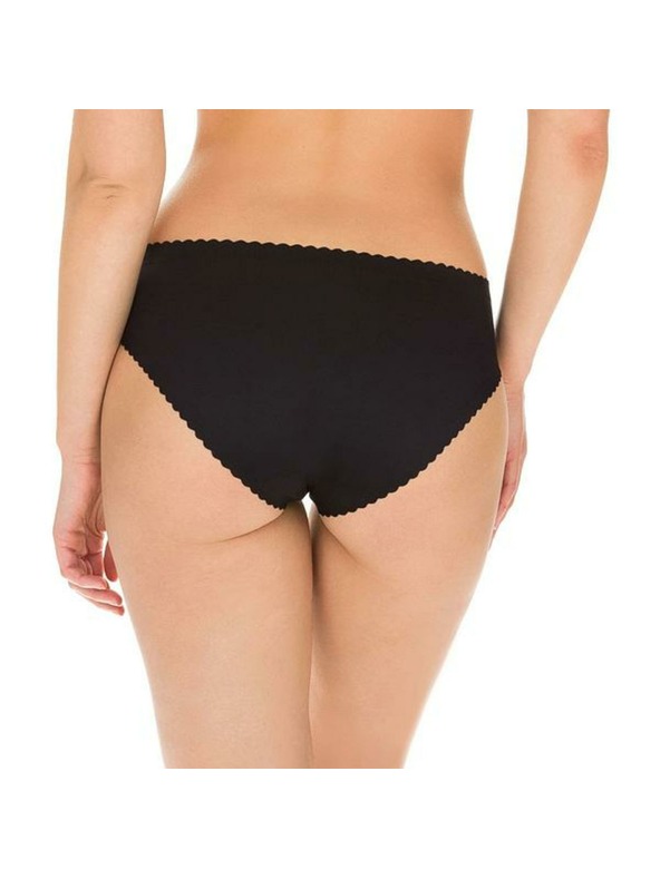 DIM Fekete Női varrás nélküli bugyi Dim BODY TOUCH SLIP