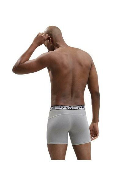 DIM Két szürke és fekete színű férfi sport boxer Dim 3D FLEX AIR LONG BOXER 3D FLEX AIR LONG BOXER