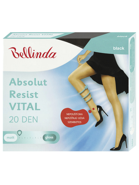 Bellinda Fekete Bellinda Női 20 DEN ABSOLUT RESIST VITAL 20 DEN ABSOLUT RESIST VITAL harisnyanadrág