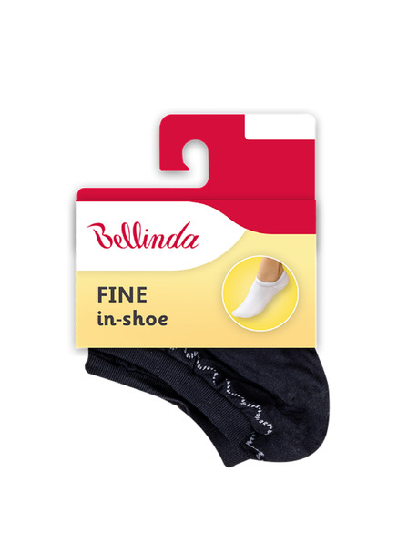 Bellinda Fekete női Bellinda FINE IN-SHOE SOCKS