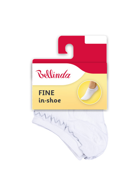 Bellinda Fehér Női Bellinda FINE IN-SHOE SOCKS