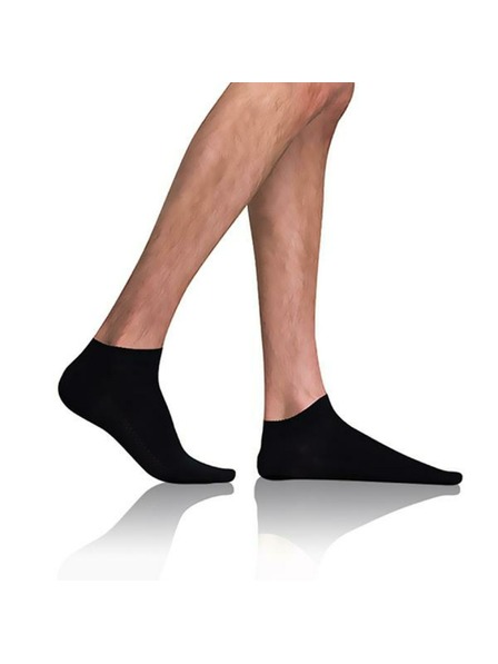 Bellinda Fekete férfi Bellinda BAMBUS AIR IN-SHOE SOCKS