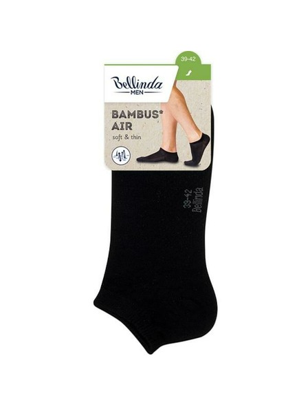 Bellinda Fekete férfi Bellinda BAMBUS AIR IN-SHOE SOCKS