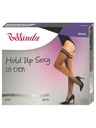 Bellinda Fekete női öntartó harisnya BELLINDA Hold Up Sexy 15 DEN