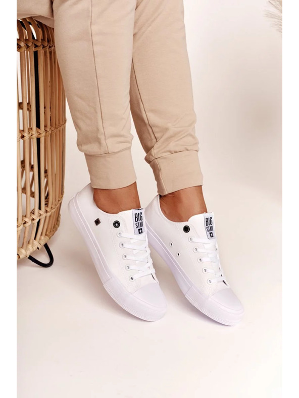 BIG STAR SHOES Női Big Star Classic edzőcipő - Fehér