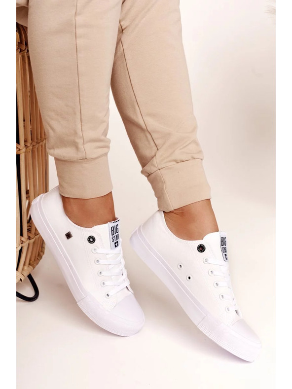 BIG STAR SHOES Női Big Star Classic edzőcipő - Fehér