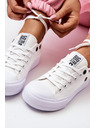 BIG STAR SHOES Női Big Star Classic edzőcipő - Fehér