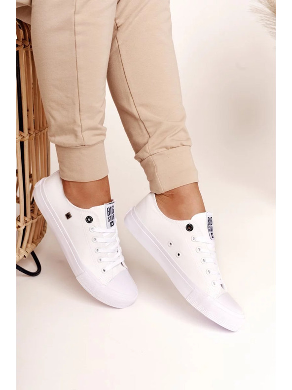 BIG STAR SHOES Női Big Star Classic edzőcipő - Fehér