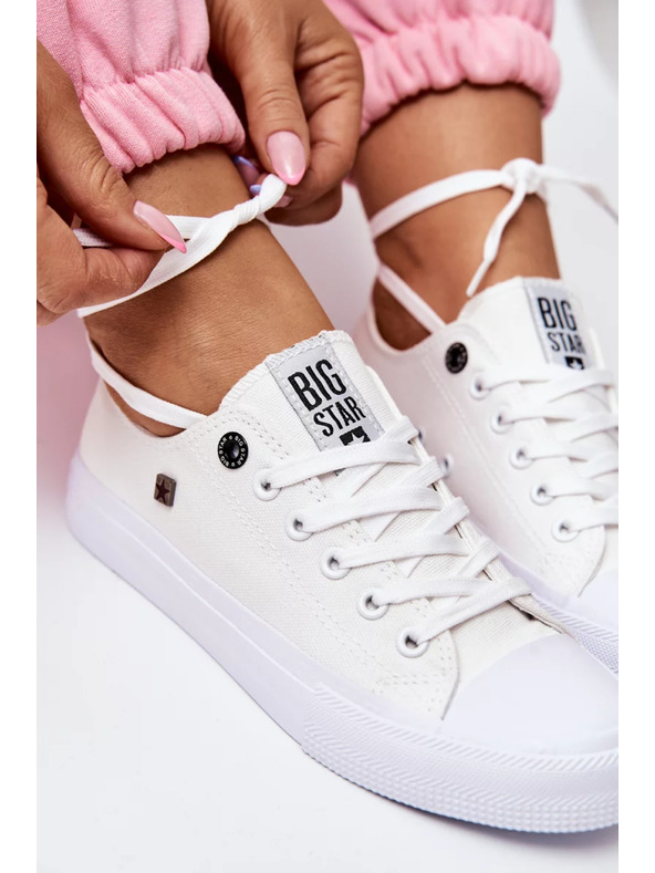 BIG STAR SHOES Női Big Star Classic edzőcipő - Fehér