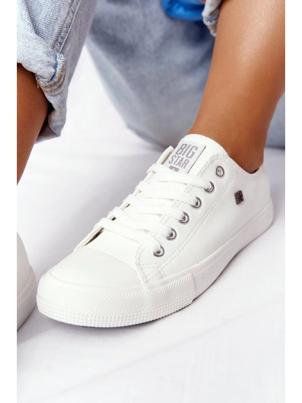 BIG STAR SHOES Női Big Star Classic edzőcipő - Fehér